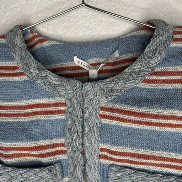 NWT VERONICA BEARD Arrowe Jacket Striped Size 16 - Picture 4 of 16